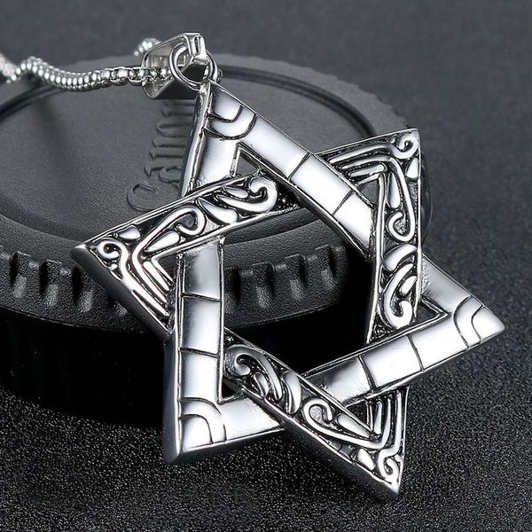 stainless steel silver hexagram necklace men and women punk motorbike necklaces & pendants hip-hop fashion star jewelry for gift
stainless steel silver hexagram necklace men and women punk motorbike necklaces & pendants hip-hop fashion star jewelry for gift