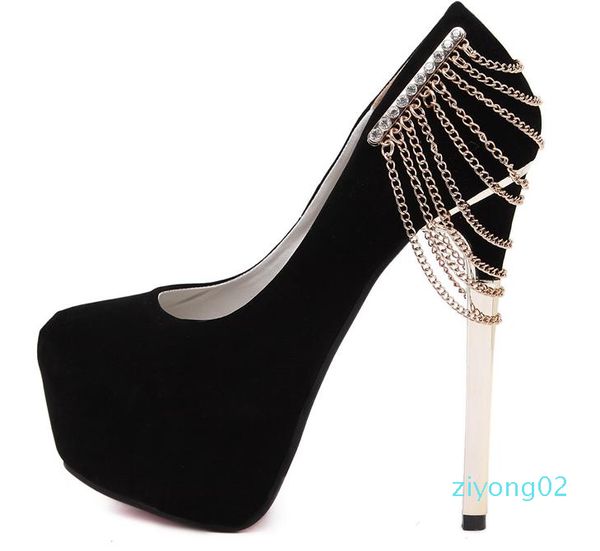 2016 black gold chain rhinestone shoes women high heels red wedding shoes prom gown dress shoes 14.5cm size 34 to 40 02z
2016 black gold chain rhinestone shoes women high heels red wedding shoes prom gown dress shoes 14.5cm size 34 to 40 02z