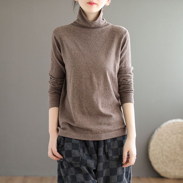 autumn winter sweater women retro slim-type knitting pullovers 2019 new turtleneck casual all-match sweater, White;black
autumn winter sweater women retro slim-type knitting pullovers 2019 new turtleneck casual all-match sweater, White;black