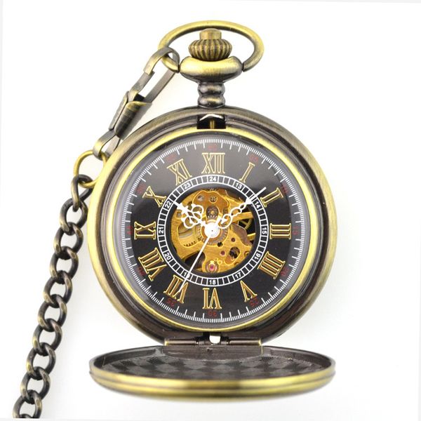 retro copper polish pocket watch vintage transparent skeleton hand wind mechanical men's roman pocket men watch fob, Slivery;golden
retro copper polish pocket watch vintage transparent skeleton hand wind mechanical men's roman pocket men watch fob, Slivery;golden