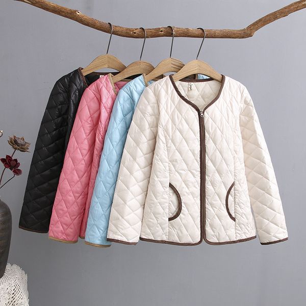 plus size 6xl casual short parkas autumn winter women clothing fashion loose solid argyle zipper thin warm parkas padded coats, Tan;black
plus size 6xl casual short parkas autumn winter women clothing fashion loose solid argyle zipper thin warm parkas padded coats, Tan;black