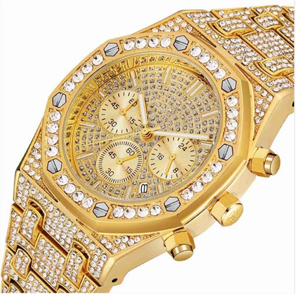 womens mens luxe wach fashion diamonds stainless steel clock quartz movement waterproof watches men's fashion wristwatches 06, Slivery;brown
womens mens luxe wach fashion diamonds stainless steel clock quartz movement waterproof watches men's fashion wristwatches 06, Slivery;brown