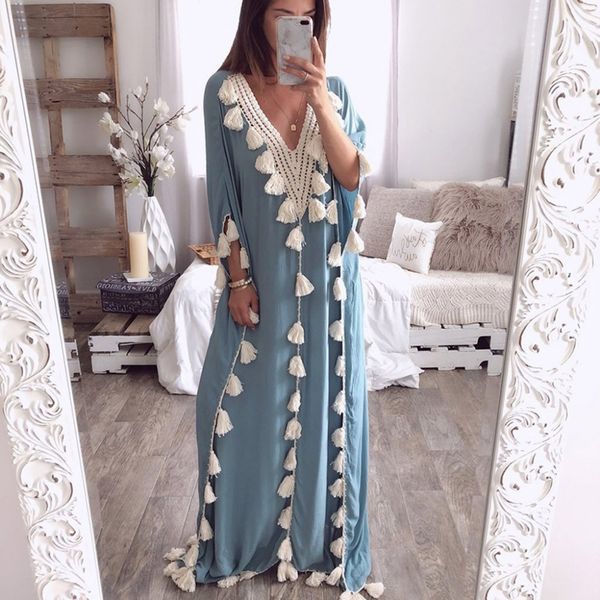 women's bohemia explosion long dress ethnic style tassel beach summer holiday party dress bohemian dresses, Black;gray
women's bohemia explosion long dress ethnic style tassel beach summer holiday party dress bohemian dresses, Black;gray