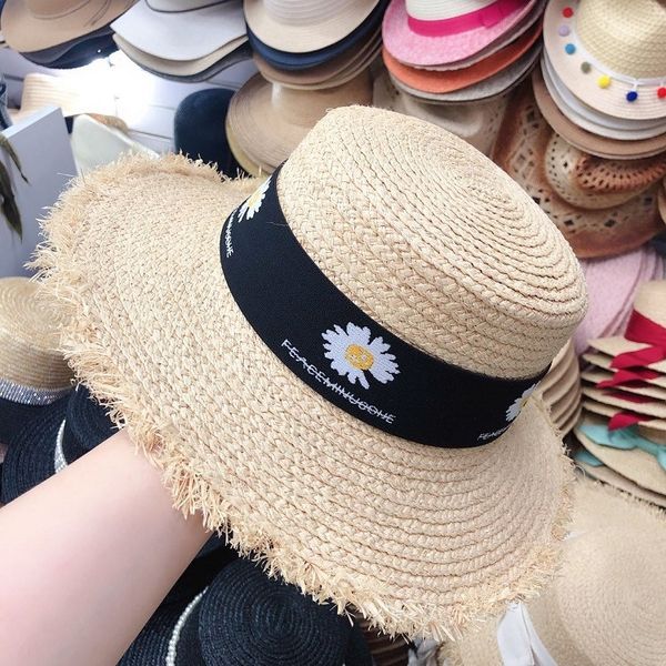 2020ins ruffled daisy straw straw hat lafite flat fresh beach sunshade beach hat, Blue;gray
2020ins ruffled daisy straw straw hat lafite flat fresh beach sunshade beach hat, Blue;gray