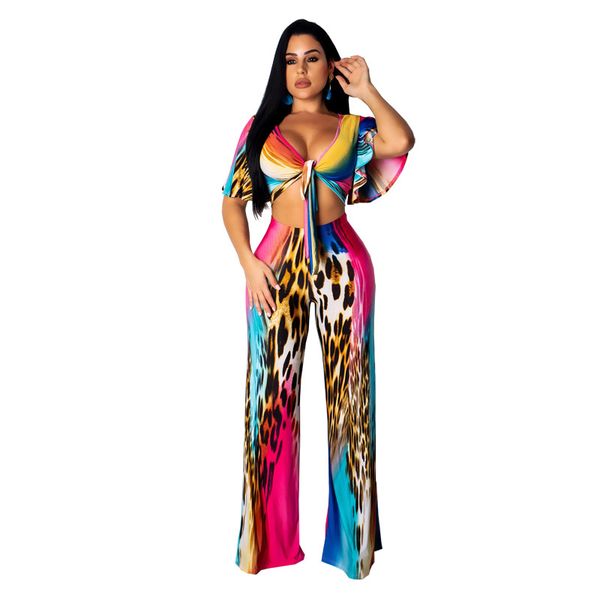 women two piece sets printed fashion crop and long pants high waist 2 piece suits outfits, White
women two piece sets printed fashion crop and long pants high waist 2 piece suits outfits, White