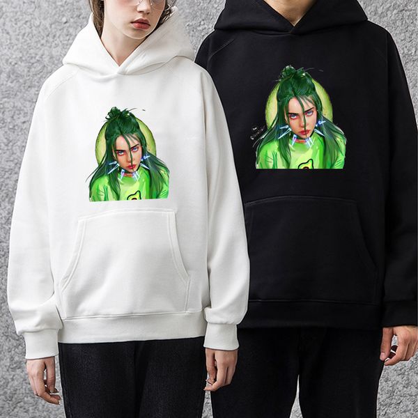 new billie eilish hoodies men/women couple hip hop fashion kawaii sweatshirt graphic harajuku 90s tumblr lover hooded streetwear, Black
new billie eilish hoodies men/women couple hip hop fashion kawaii sweatshirt graphic harajuku 90s tumblr lover hooded streetwear, Black