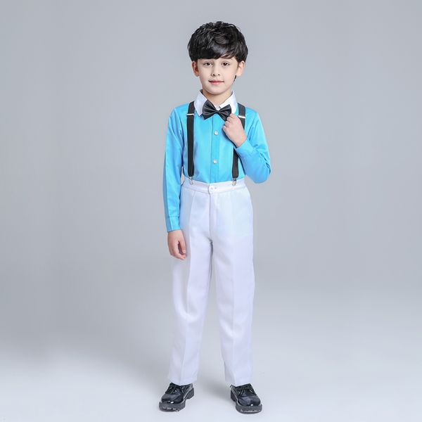 ballet children's chorus costumes boys bib boys primary school chorus mission dance performance costumes, Black;red
ballet children's chorus costumes boys bib boys primary school chorus mission dance performance costumes, Black;red