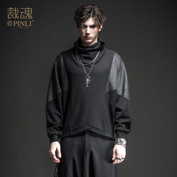 men's hoodies & sweatshirts male 2021 soul black dark spring stitching turtleneck sweatershirt personality bc193109437
men's hoodies & sweatshirts male 2021 soul black dark spring stitching turtleneck sweatershirt personality bc193109437