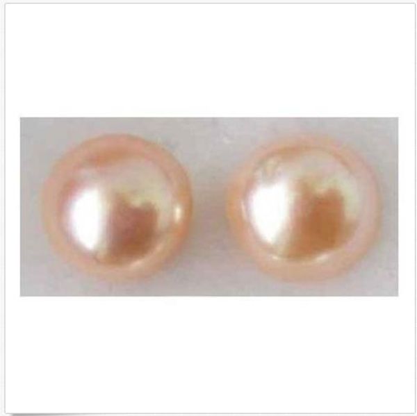 baroque 11-12 mm south sea pink pearl earrings 14k gold stud, Golden;silver
baroque 11-12 mm south sea pink pearl earrings 14k gold stud, Golden;silver