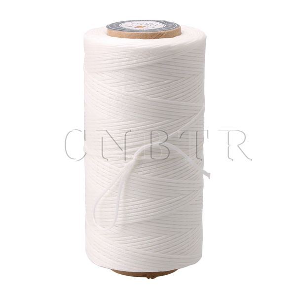 cnbtr 200mx1mm flat 6-strand wax line wax cord sewing thread for manufacture of leather craft repairing diy, Black;white
cnbtr 200mx1mm flat 6-strand wax line wax cord sewing thread for manufacture of leather craft repairing diy, Black;white