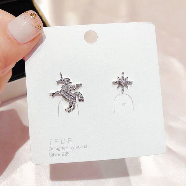 изысканный cz crystal star unicorn серьги стержня ювелирных изделий белого цвета золота кубический циркон серьги для женщин, Golden;silver
изысканный cz crystal star unicorn серьги стержня ювелирных изделий белого цвета золота кубический циркон серьги для женщин, Golden;silver