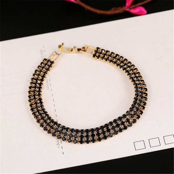 simple and stylish diamond crystal rhinestone bracelet for women and girls, beautiful bangles gift, Black
simple and stylish diamond crystal rhinestone bracelet for women and girls, beautiful bangles gift, Black