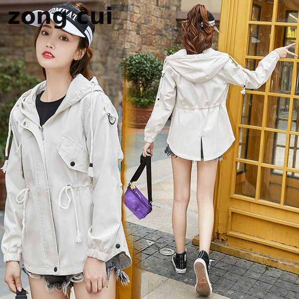 autumn and winter women's windbreaker hooded coat loose plus size m-2xl windbreaker casual medium long women's coat, Black
autumn and winter women's windbreaker hooded coat loose plus size m-2xl windbreaker casual medium long women's coat, Black