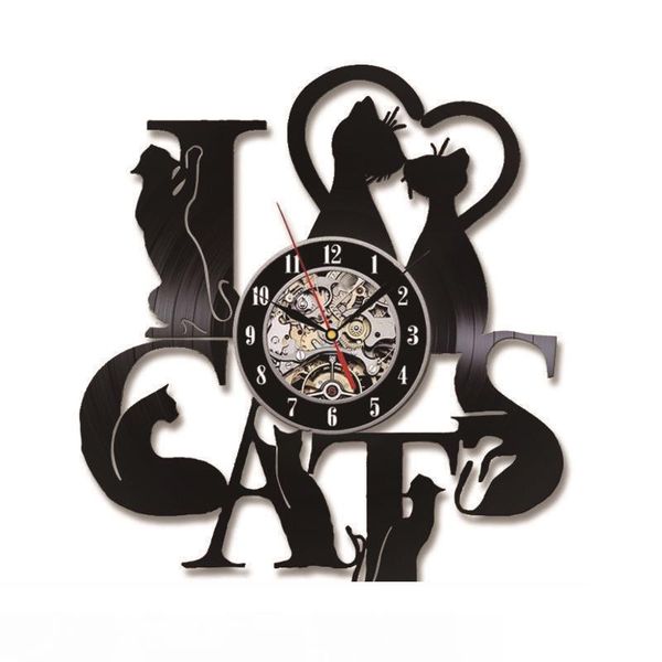 i love cats record wall clock vintage led vinyl clock kitten art silent unique decorative clock 3d hanging cd wall clocks 7 cats
i love cats record wall clock vintage led vinyl clock kitten art silent unique decorative clock 3d hanging cd wall clocks 7 cats