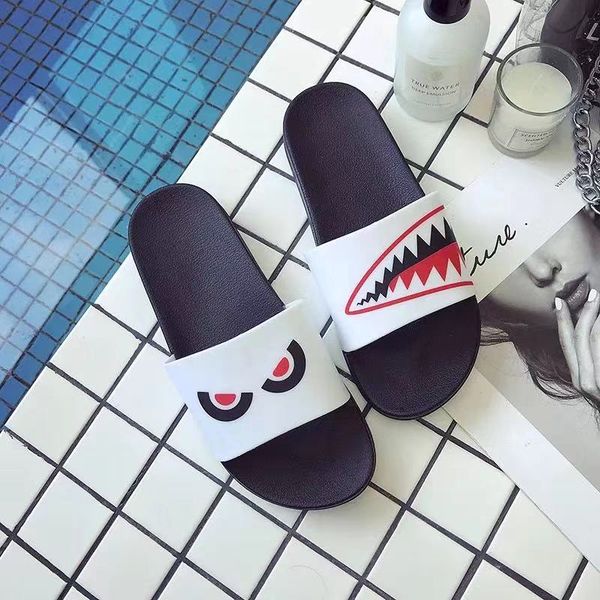 women summer cartoon slides non-slip home bathroom slippers wear-resistant outdoor slides beach slippers couple flip flops, Black
women summer cartoon slides non-slip home bathroom slippers wear-resistant outdoor slides beach slippers couple flip flops, Black