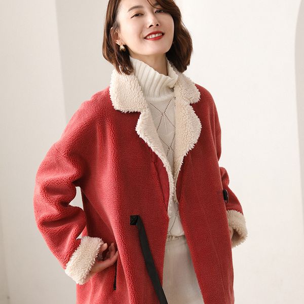 attyyws autumn and winter women's velvet coat fashion wild wool coat short long-sleeved lapel new multi-color optional, Black
attyyws autumn and winter women's velvet coat fashion wild wool coat short long-sleeved lapel new multi-color optional, Black