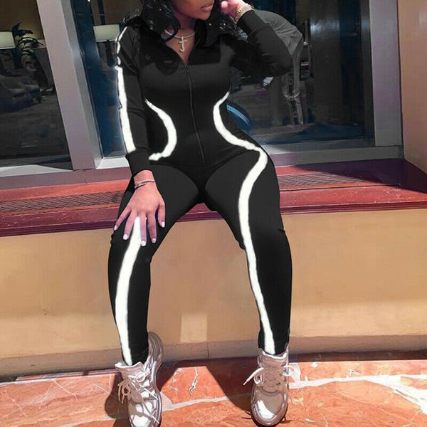 autumn new casual jumpsuits suits womens v neck long sleeve playsuit bodycon striped romper jumpsuit catsuit ciubwear, Black;white
autumn new casual jumpsuits suits womens v neck long sleeve playsuit bodycon striped romper jumpsuit catsuit ciubwear, Black;white