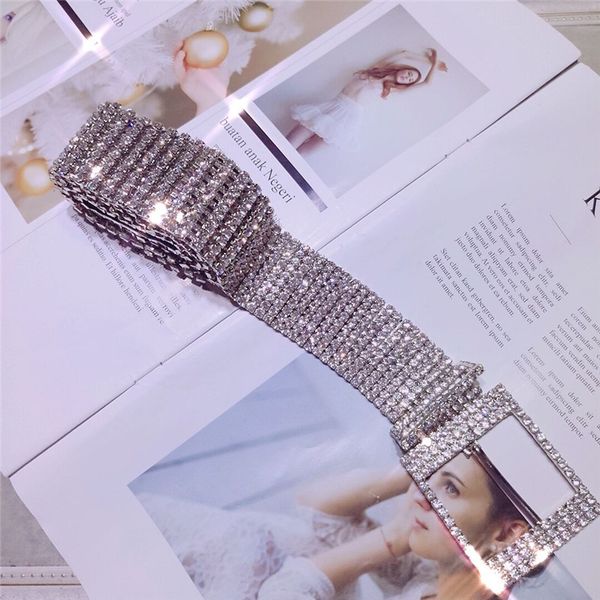 fashion luxury women's rhinestone belt bright female wide bling crystal diamond waist chain belt rhinestones, Black;brown
fashion luxury women's rhinestone belt bright female wide bling crystal diamond waist chain belt rhinestones, Black;brown