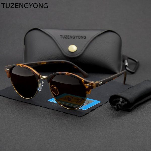 2020 classic men half frame polarized sunglasses fashion round women brand designer vintage sun glasses male driving uv400 t1540dr3574, White;black
2020 classic men half frame polarized sunglasses fashion round women brand designer vintage sun glasses male driving uv400 t1540dr3574, White;black