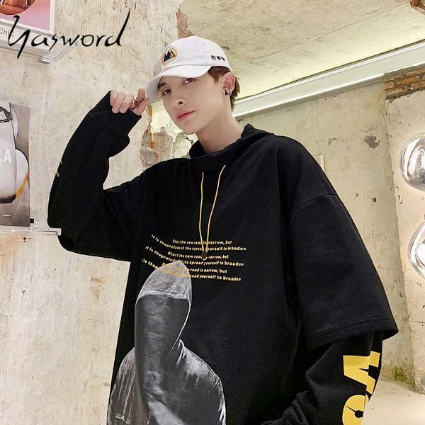 yasword мужчины толстовка printed вскользь осень сыпучие с капюшоном с длинным рукавом фуфайки пуловер мужской топы лоскутная hiphop streetw, Black
yasword мужчины толстовка printed вскользь осень сыпучие с капюшоном с длинным рукавом фуфайки пуловер мужской топы лоскутная hiphop streetw, Black