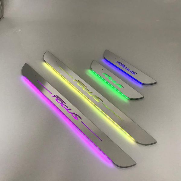 led threshold welcome light wireless magnet adsorption door sill plate decorative lights for seat leon, 4pcs
led threshold welcome light wireless magnet adsorption door sill plate decorative lights for seat leon, 4pcs
