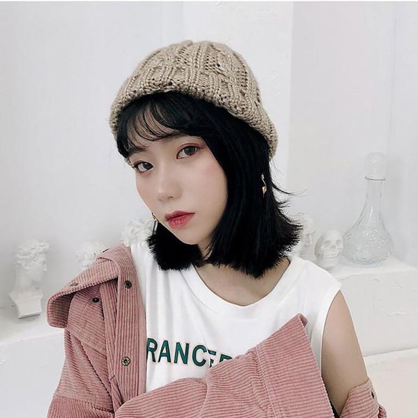 корейский стиль осень зима женщины twist hat женский теплый cap трикотажные beanie девочка шляпы женщины bonnet femme зимние шапки, Blue;gray
корейский стиль осень зима женщины twist hat женский теплый cap трикотажные beanie девочка шляпы женщины bonnet femme зимние шапки, Blue;gray