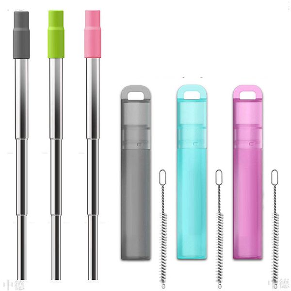 stainless steel telescopic drinking straw portable straw for travel reusable collapsible drinking straw with carrying box and brushes eco-fr
stainless steel telescopic drinking straw portable straw for travel reusable collapsible drinking straw with carrying box and brushes eco-fr