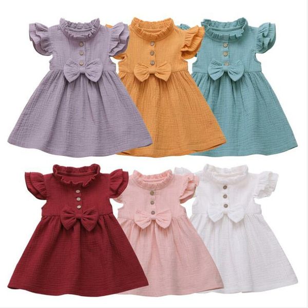 baby girls dresses children bow ruffle princess dress solid fly sleeves patchwork tutu dresses infant summer party birthday suit byp461, Red;yellow
baby girls dresses children bow ruffle princess dress solid fly sleeves patchwork tutu dresses infant summer party birthday suit byp461, Red;yellow