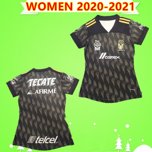 women tigers 2020 2021 naul tigres uanl soccer jerseys ladies camiseta de futbol mexico liga mx girls football shirt 20 21, Black;yellow
women tigers 2020 2021 naul tigres uanl soccer jerseys ladies camiseta de futbol mexico liga mx girls football shirt 20 21, Black;yellow