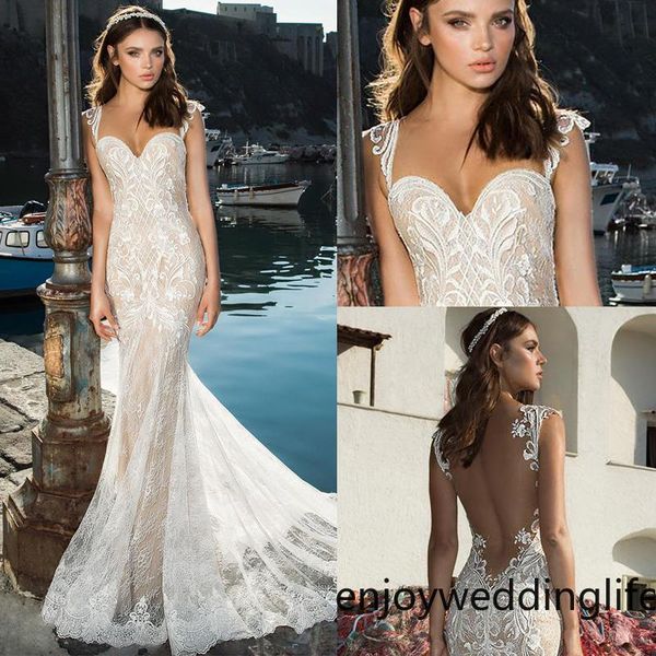 lace beach wedding dresses spaghetti straps appliques vintage mermaid wedding dresses bridal gowns formal vestidos de festa, White
lace beach wedding dresses spaghetti straps appliques vintage mermaid wedding dresses bridal gowns formal vestidos de festa, White