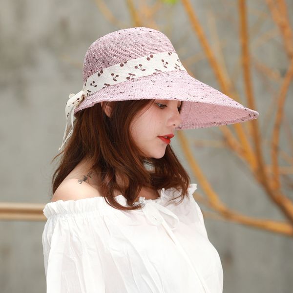 2019 new fashion women sunshade hat widen brim bowknot decor breathable beach cap for summer gorras para hombre, Blue;gray
2019 new fashion women sunshade hat widen brim bowknot decor breathable beach cap for summer gorras para hombre, Blue;gray
