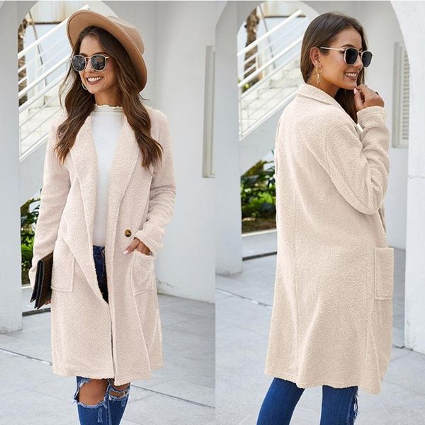 fashion women long sleeve v-neck winter solid color hooded coat button coat w1217, Black
fashion women long sleeve v-neck winter solid color hooded coat button coat w1217, Black