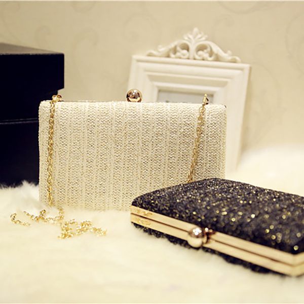 fashion casual women evening weaving handbag party sparkly clutch purse shoulder cross bag for 2019
fashion casual women evening weaving handbag party sparkly clutch purse shoulder cross bag for 2019