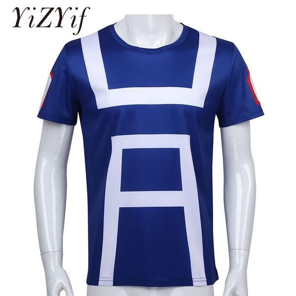 yizyif mens my hero academia cosplay costume 3d print halloween cosplay costume round neck short sleeve loose t-shirt men, White;black
yizyif mens my hero academia cosplay costume 3d print halloween cosplay costume round neck short sleeve loose t-shirt men, White;black