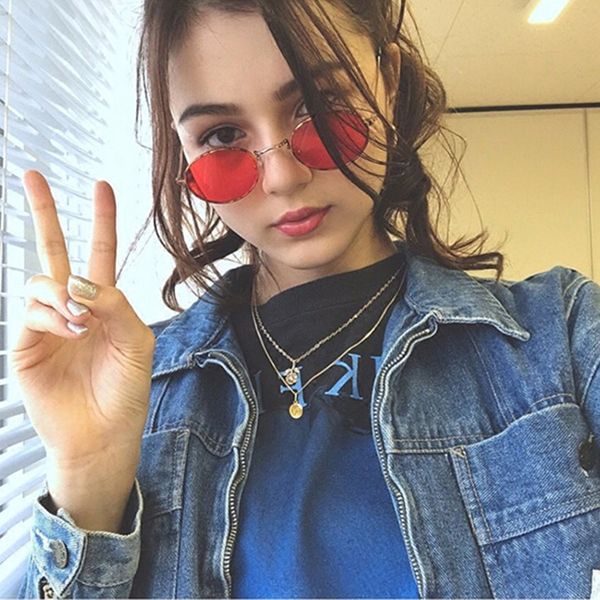vintage retro fashion small oval sunglasses women men ellipse metal frame eyewear marine lens ladies sun glasses eyeglass uv400, White;black
vintage retro fashion small oval sunglasses women men ellipse metal frame eyewear marine lens ladies sun glasses eyeglass uv400, White;black