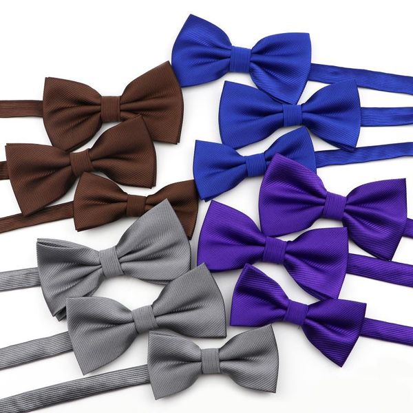 3 sizes parent-child bowtie set solid colorful rainbow chic satin family butterfly wedding design fashion polyester bow tie, Blue;purple
3 sizes parent-child bowtie set solid colorful rainbow chic satin family butterfly wedding design fashion polyester bow tie, Blue;purple