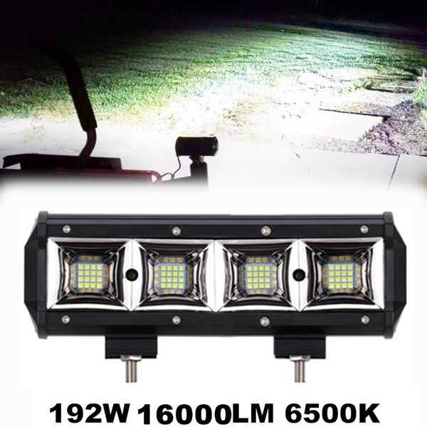 9.25" 64 led light bar 192w 16000lm flood beam led pods work lights super bright white waterproof for motorcycle boat
9.25" 64 led light bar 192w 16000lm flood beam led pods work lights super bright white waterproof for motorcycle boat