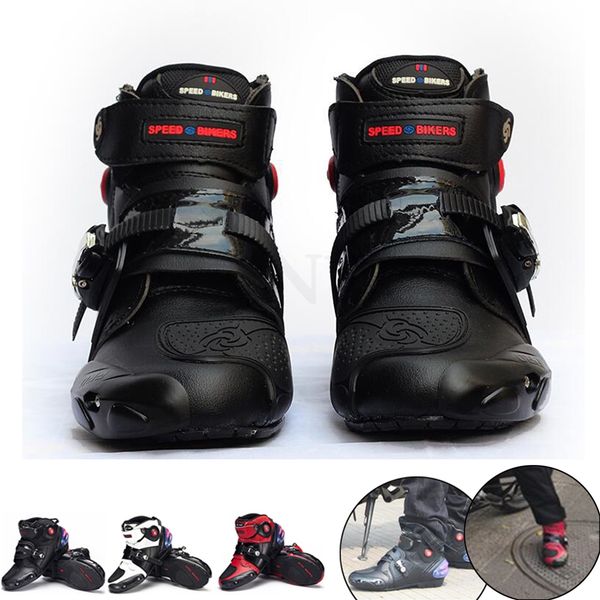 men's profession motorcycle boots ankle motocross racing boots microfiber leather off road motorboats motorcycle shoes
men's profession motorcycle boots ankle motocross racing boots microfiber leather off road motorboats motorcycle shoes