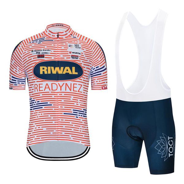new 2020 riwal cycling team jersey summer short sleeve cycling clothing pro bicycle jersey men bib gel set maillot culotte wear, Black;blue
new 2020 riwal cycling team jersey summer short sleeve cycling clothing pro bicycle jersey men bib gel set maillot culotte wear, Black;blue