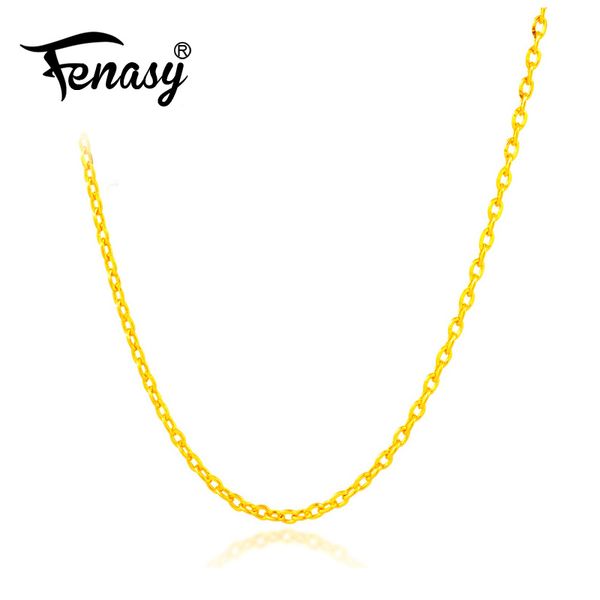 fenasy genuine 18k white yellow gold chain pure au750 18k gold necklaces for women wedding engagement fine jewelry, Silver
fenasy genuine 18k white yellow gold chain pure au750 18k gold necklaces for women wedding engagement fine jewelry, Silver