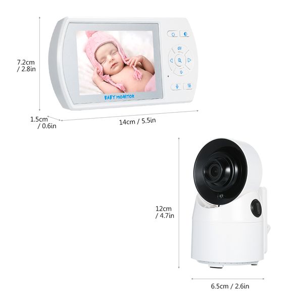 3.5in lcd 120 градусов широкий угол беспроводной baby sleeping монитор температуры контроль увеличение цифрового видео радионяня
3.5in lcd 120 градусов широкий угол беспроводной baby sleeping монитор температуры контроль увеличение цифрового видео радионяня