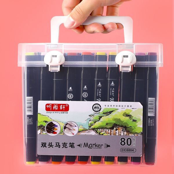 gift sets double-headed mark pen set art supplies colorful waterproof brush drawing copic superior markers
gift sets double-headed mark pen set art supplies colorful waterproof brush drawing copic superior markers