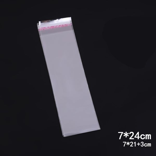 500pcs 7*24cm transparent self adhesive resealable opp candy jewelry gift bags packing card little pen plastic bag decor
500pcs 7*24cm transparent self adhesive resealable opp candy jewelry gift bags packing card little pen plastic bag decor