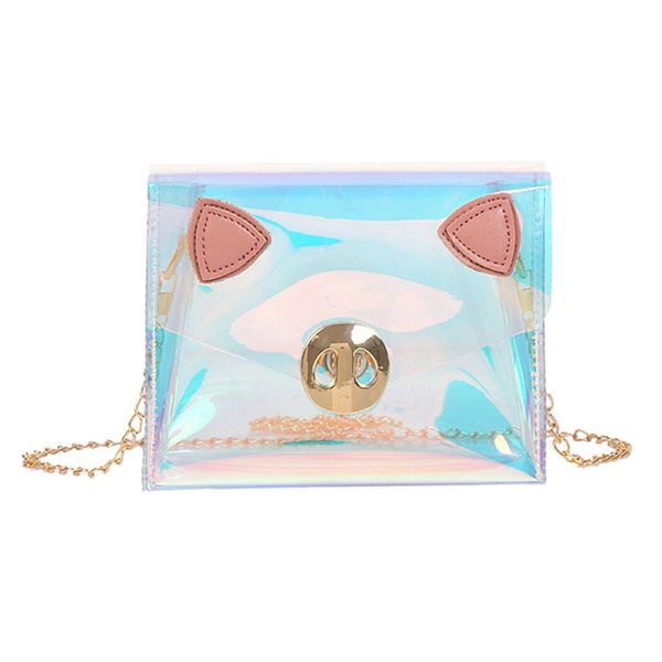 female bag pig transparent bag chain shoulder out wild messenger bolsa de ombro das mulheres#30
female bag pig transparent bag chain shoulder out wild messenger bolsa de ombro das mulheres#30