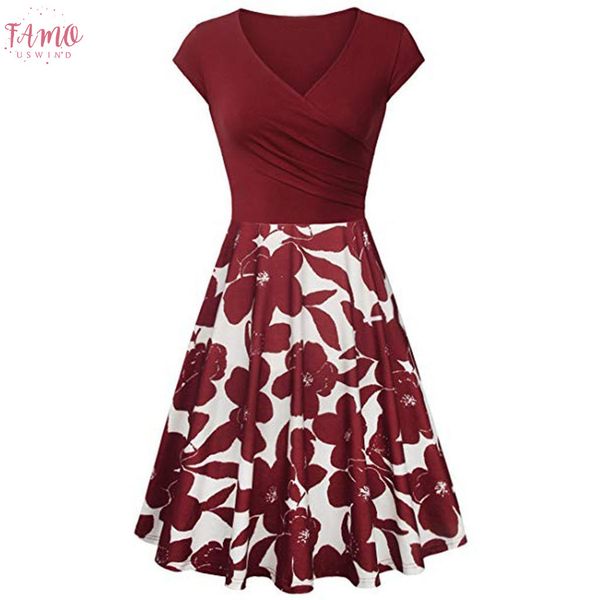 short womens sleeve cross v neck dresses vintage elegant a line dress vestidos beach sundress women summer designer clothes, Black;gray
short womens sleeve cross v neck dresses vintage elegant a line dress vestidos beach sundress women summer designer clothes, Black;gray