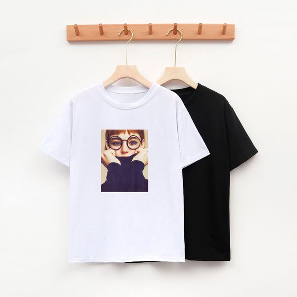 2020 summer ulzzang girl korean tshirts women short-sleeved print graphic tees female t shirt casual clothing new, White
2020 summer ulzzang girl korean tshirts women short-sleeved print graphic tees female t shirt casual clothing new, White