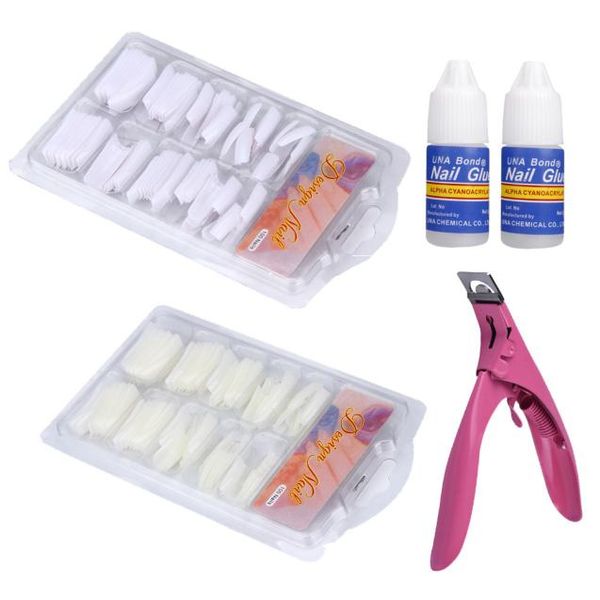 nail art kits 100 pcs white natural false acrylic french tips 6ml kit building for nails extensions decor high quality
nail art kits 100 pcs white natural false acrylic french tips 6ml kit building for nails extensions decor high quality