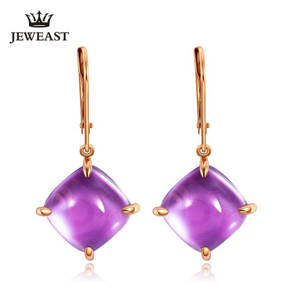 lszb natural amethyst 18k pure gold earring real au 750 solid gold earrings diamond trendy fine jewelry sell new 2019, Golden;silver
lszb natural amethyst 18k pure gold earring real au 750 solid gold earrings diamond trendy fine jewelry sell new 2019, Golden;silver
