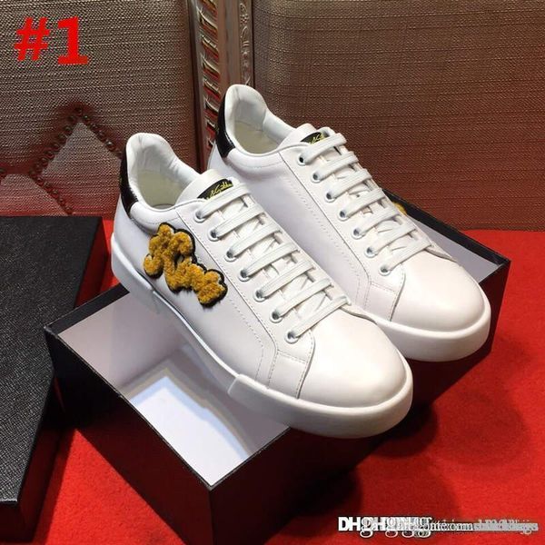 New MEN'S SHOES LEATHER TRAINERS SNEAKERS NEW PORTOFINO WHITE 4CB Boost Sneakers Running Shoes With Original Box
New MEN'S SHOES LEATHER TRAINERS SNEAKERS NEW PORTOFINO WHITE 4CB Boost Sneakers Running Shoes With Original Box