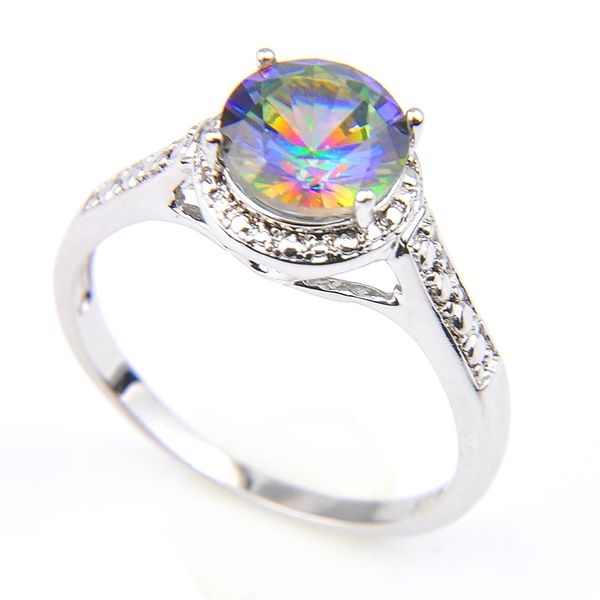 luckyshine creative fashion women's lover's rings round rainbow mystic z gems 925 silver zircon for holiday wedding party size 7 8, Golden;silver
luckyshine creative fashion women's lover's rings round rainbow mystic z gems 925 silver zircon for holiday wedding party size 7 8, Golden;silver